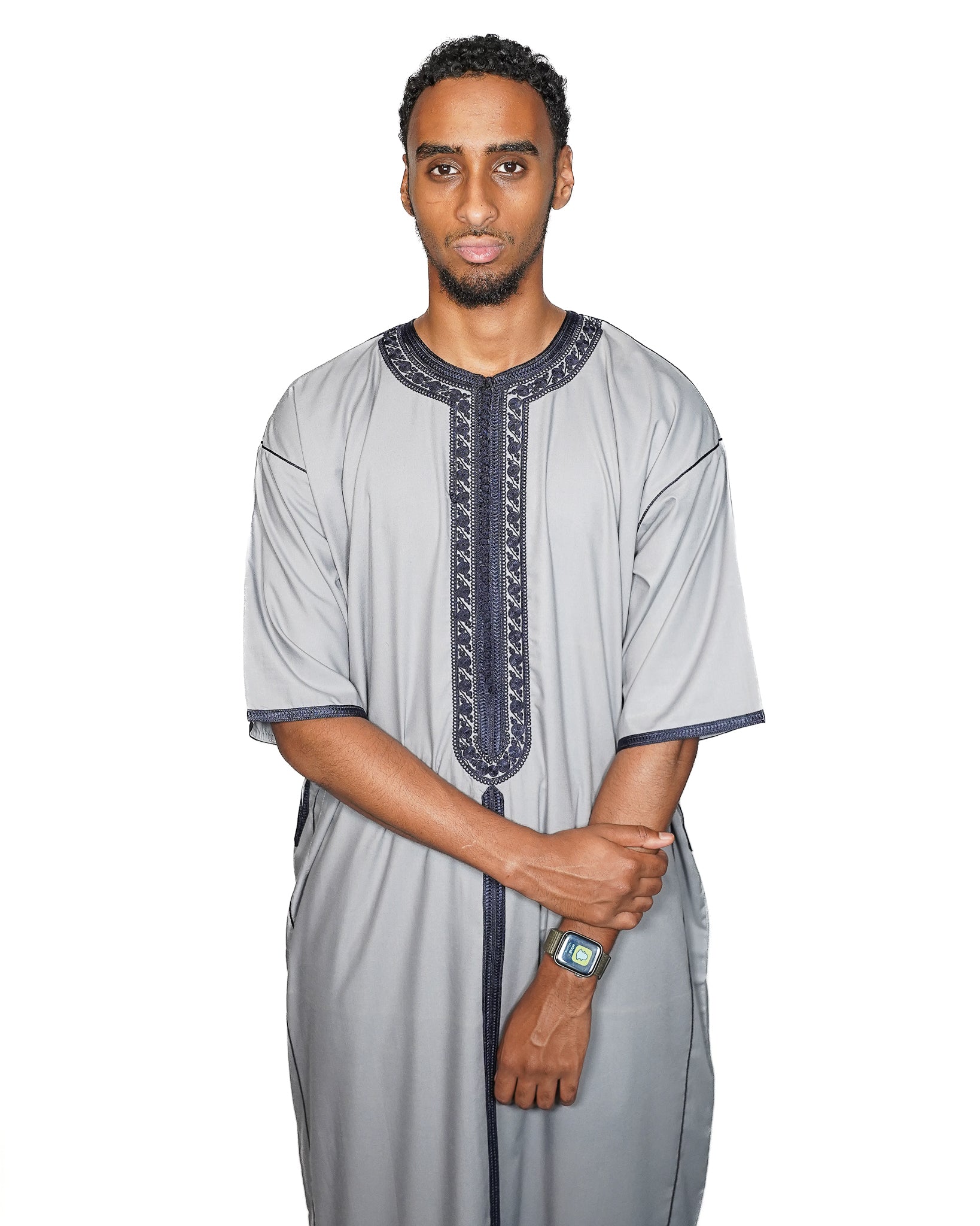 Slim Fit Moroccan Gandoura