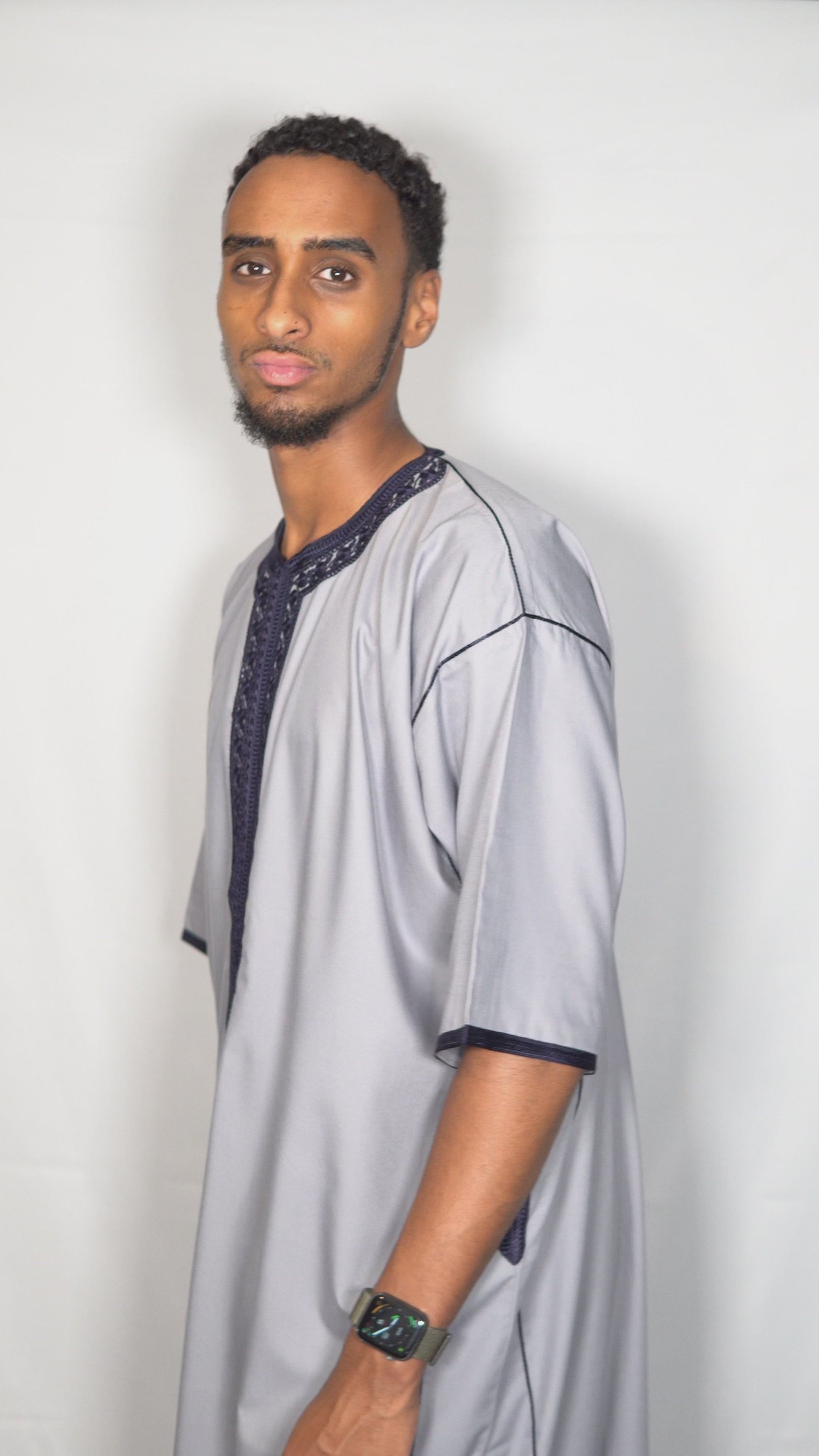 Slim Fit Moroccan Gandoura